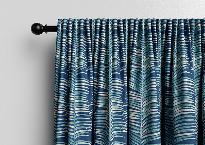Melody Velvet, Blue Lagoon - Made to Measure Curtains - Image 10